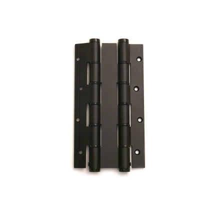 Justor deurveerscharnier dubbelwerkend alu zwart, 180 mm lang, dd 30mm