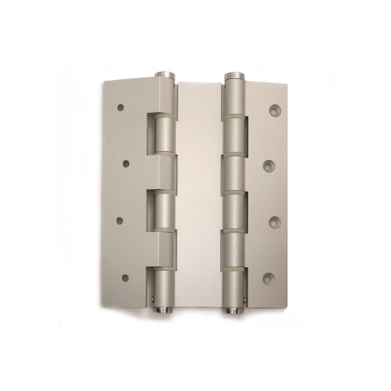 Justor deurveerscharnier dubbelwerkend muur montage alu zilver, 180 mm lang, dd 35-45mm