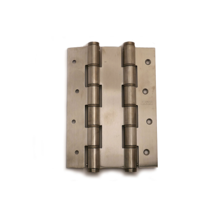 Justor deurveerscharnier dubbelwerkend RVS gepolijst, 180 mm lang, dd 40mm
