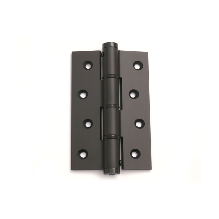 Justor deurveerscharnier enkelwerkend alu zwart, 120 mm lang, dd 30mm