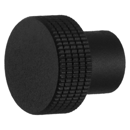 Knop standaard t.b.v. Mauer knopcilinder zwart structuur