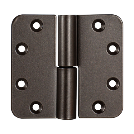 Kogelpaumelle ronde hoek Dark blend DIN rechts, 89x96 mm