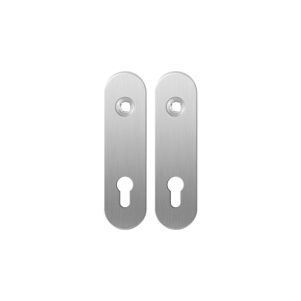 Kortschild GPF1100.10 PC72 RVS geborsteld