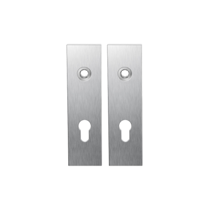 Kortschild GPF1100.15 PC72 RVS geborsteld