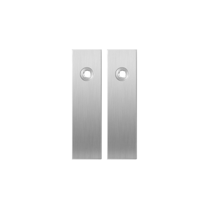 Kortschild GPF1100.15 RVS geborsteld