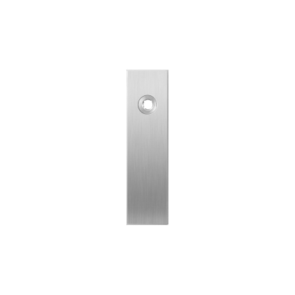 Kortschild GPF1100.15L blind linksdraaiend RVS geborsteld