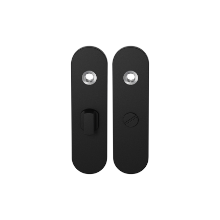 Kortschild GPF8100.10 WC55/8 grote knop zwart