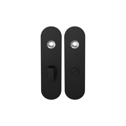 Kortschild GPF8100.10 WC63/8 grote knop zwart