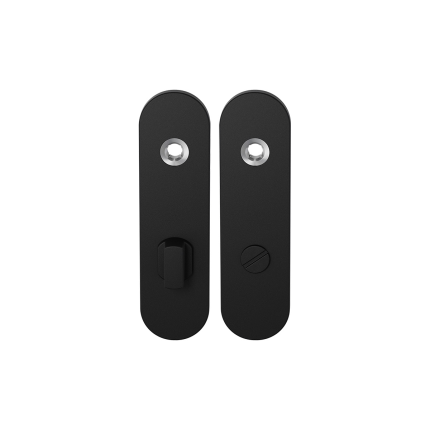 Kortschild GPF8100.10 WC72/8 grote knop zwart