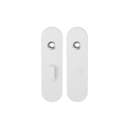 Kortschild GPF8100.50 WC57/5 grote knop wit