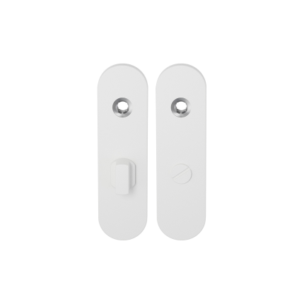 Kortschild GPF8100.50 WC63/8 grote knop wit