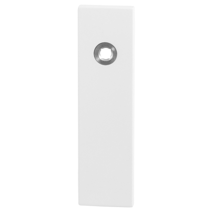 Kortschild GPF8100.55L BB56 linksdraaiend wit