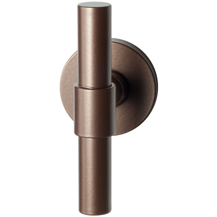 Kruiskruk op rozet Hipi Deux GPF3046.A2-05, Bronze blend