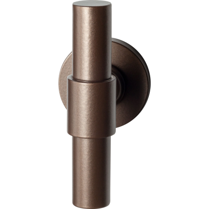 Kruiskruk op rozet Hipi Deux+ GPF3047.A2-00L/R, links-/rechtswijzend Bronze blend