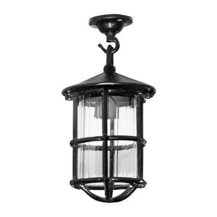 Landelijke hanglamp smeedijzer