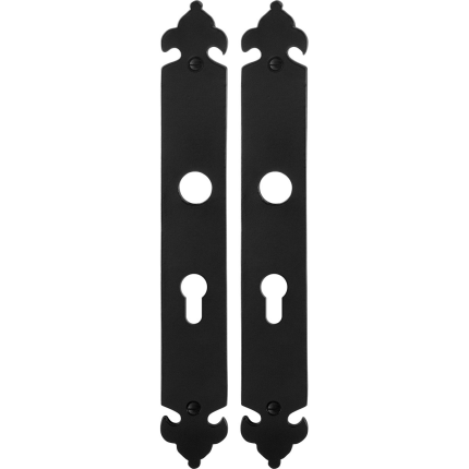 Langschild GPF6100.25 PC55 smeedijzer zwart