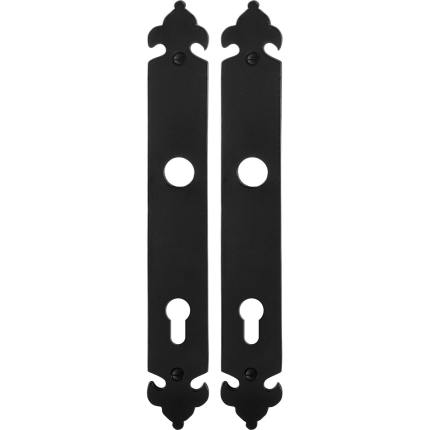 Langschild GPF6100.25 PC85 smeedijzer zwart