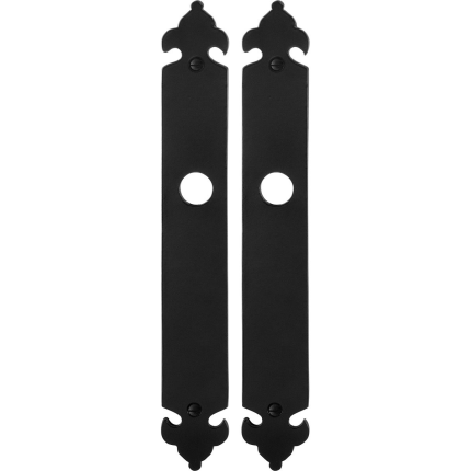 Langschild GPF6100.25 smeedijzer zwart