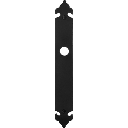 Langschild GPF6100.25L/R blind links-/rechtsdraaiend smeedijzer zwart