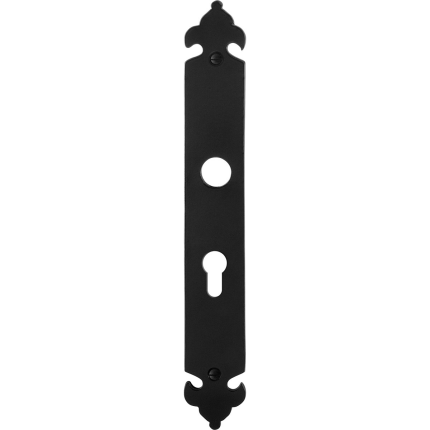 Langschild GPF6100.25L/R PC55 links-/rechtsdraaiend smeedijzer zwart
