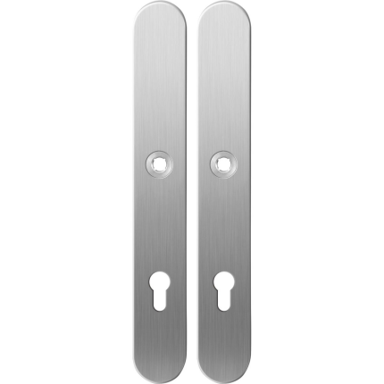 Langschild XL GPF1100.70 PC85 RVS geborsteld