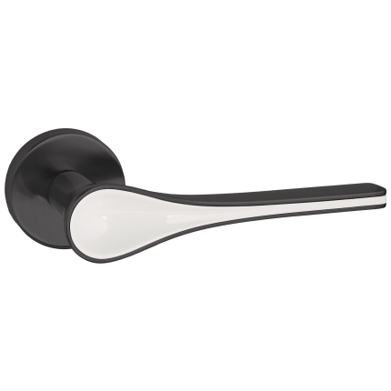 Luxuria Krukgarnituur WC Tiffany, zwart/wit