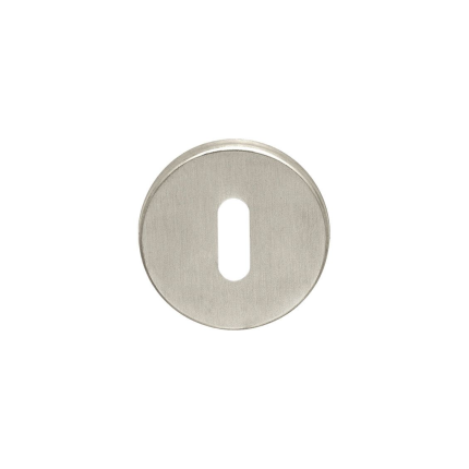 Luxuria Sleutelrozet rond, mat nikkel PVD, 50x8mm