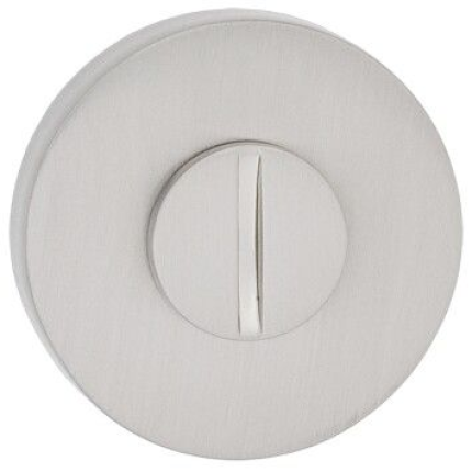 Luxuria Toiletgarnituur rond, mat nikkel PVD, 52x8mm