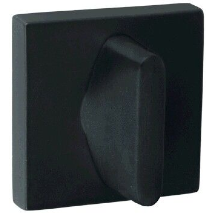 Luxuria Toiletgarnituur, zwart, 52x52x8mm