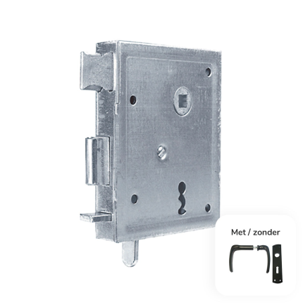 Mauer 3360 poortslot verzinkt staal, doornmaat 60 mm
