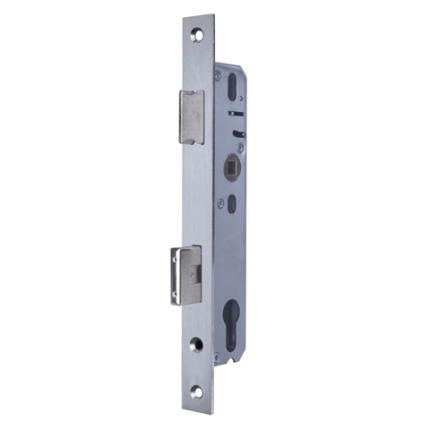 Mauer 4592 PZW dag- en nacht smaldeurslot RVS met doorzaagbeveiliging, voorplaat 20 mm