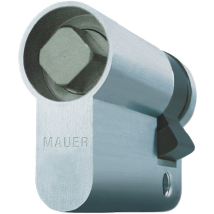 Mauer halve doorncilinder, 8 mm vierkantstift