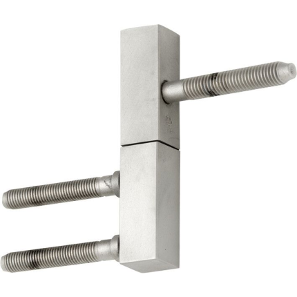 M&T paumelle Mini, mat nikkel ongelakt rechts, 82x15x15mm