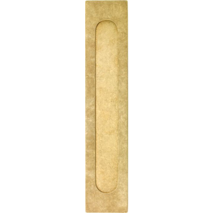 Mi Satori Briefplaat verticaal messing antiek