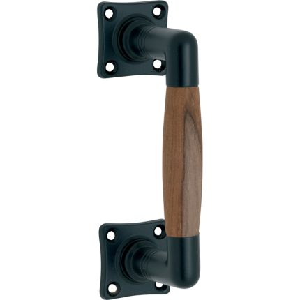 Mi Satori deurgreep Ton 112mm mat zwart teak