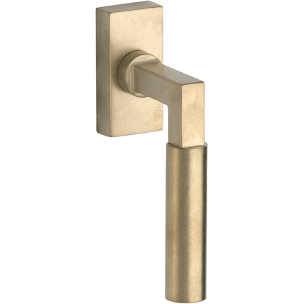 Mi Satori DK Garnituur Bauhaus messing getrommeld