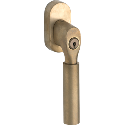 Mi Satori DK Sluiting Bauhaus-Style messing getrommeld
