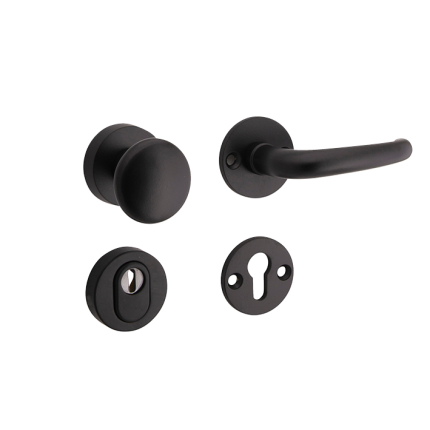Mi Satori Knopgarn.RS SKG Halfsb/Elegant kt mat zwart