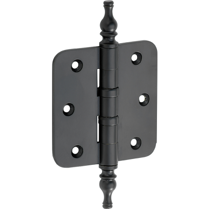 Mi Satori Kogell.scharn. ronde hoek 76x76mm vaas mat zwart