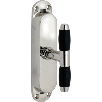Mi Satori Krukespagnolet Ton kr. Q9mm glans nikkel ebben