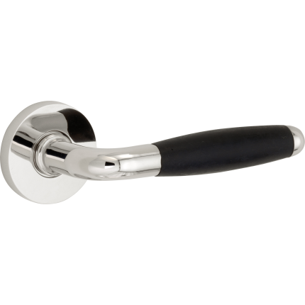 Mi Satori Krukgarnituur Baton/vivo geveerd glans nikkel