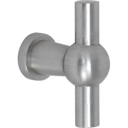 Mi Satori Meubelknop Chemin de Fer 47x9mm mat nikkel ongelakt