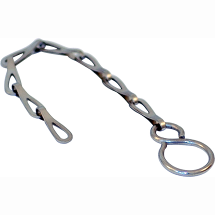 Mi Satori Raampenketting 12cm glans nikkel