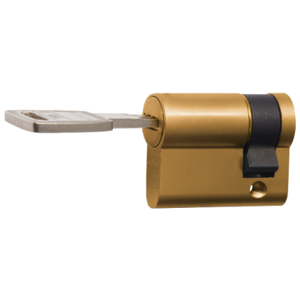 Nemef 141/8 profielcilinder NF4 serie halve cilinder