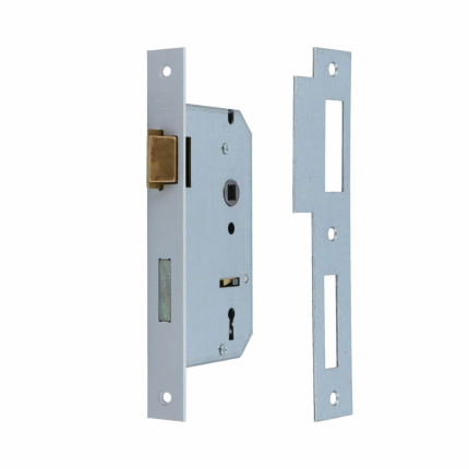 Nemef 66/2 Hollands Rs binnendeur klavier insteekslot staal gelakt, doornmaat 60mm
