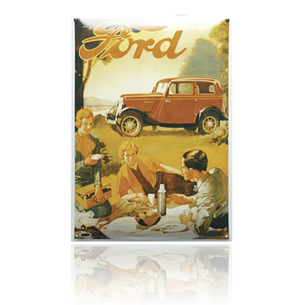 NG-02-FO emaille reclamebord 'Ford'