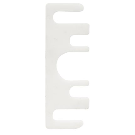 Opvulplaatje kunststof 1 mm voor scharnier 89 mm