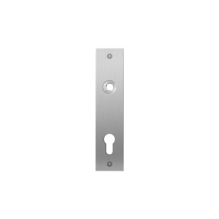 Plaatschild GPF1100.16L/R PC72 links-/rechtsdraaiend RVS geborsteld