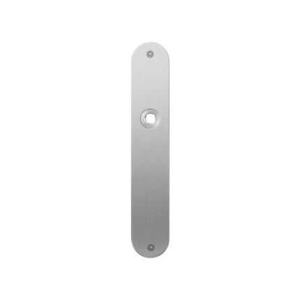 Plaatschild GPF1100.21L/R links-/rechtsdraaiend RVS geborsteld