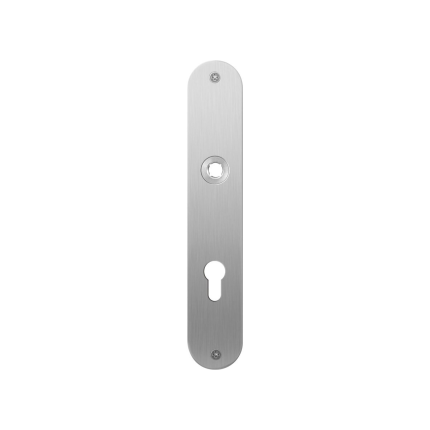 Plaatschild GPF1100.21L/R PC72 links-/rechtsdraaiend RVS geborsteld